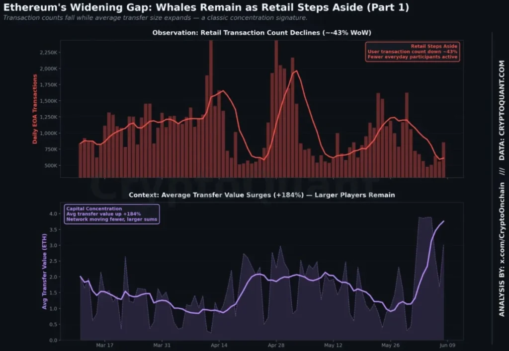 Ethereum’s Silent Accumulation: Decoding the Divergence Between Retail Apathy and Whale Positioning