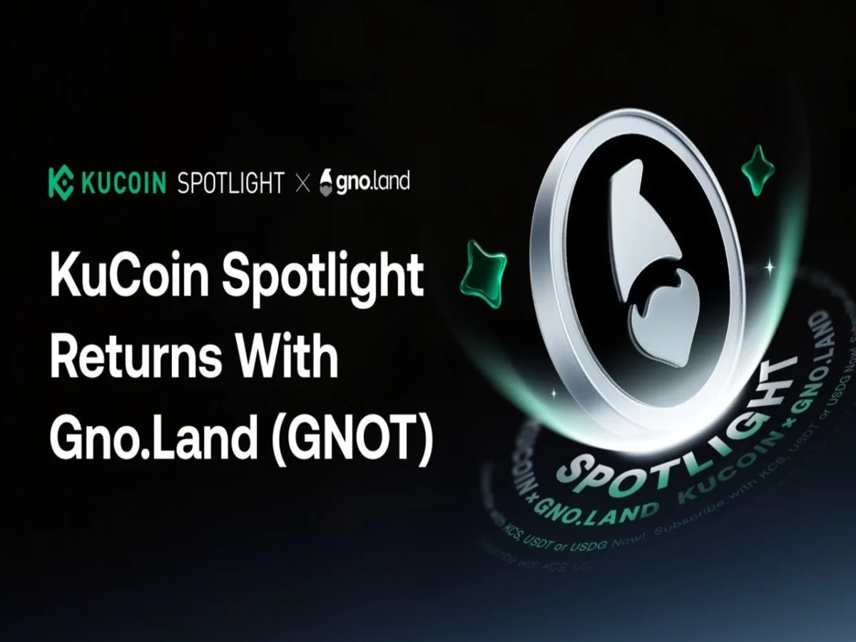 KuCoin Spotlight Returns: Gno.land (GNOT) Token Sale Unveils an Evolved Framework for Web3 Infrastructure Funding